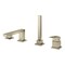 Grohe Roman Tub Filler With Personal Hand Shower, Brushed Nickel 19897EN1 - alternate 2